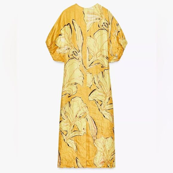 ZARA ZW COLLECTION PRINTED DRESS - Picture 5 of 13